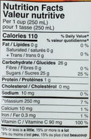 The Nutrition Facts of Rubicon Mango Passion Fruit Juice Drink
