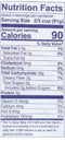The Nutrition Facts of SNO Organic Sweet Corn