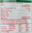The Nutrition Facts of Shad Kalizira Aromatic Rice