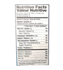 The Nutrition Facts of Shan Custard Powder Mango