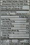 The Nutrition Facts of Swad Cinnamon Stick Flat 