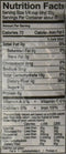 The Nutrition Facts of Swad Masoor (Indian) Whole 