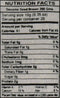 The Nutrition Facts of Swad Sesame seed brown 