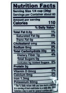 The Nutrition Facts of Swad Sooji Fine