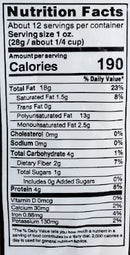 The Nutrition Facts of Swad Walnuts 