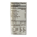 The Nutrition Facts of TYJ Spring Roll Pastry 25pcs