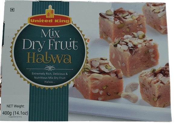 The Nutrition Facts of United King Mix Dry Fruit Halwa 