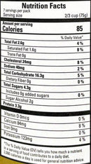 The Nutrition Facts of Vadilal Anjeer Sugar Free Ice Cream 1 Lt