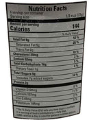 The Nutrition Facts of Vadilal Chikoo Ice Cream 1 Lt