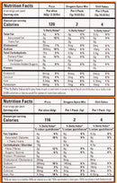 The Nutrition Facts of Vadilal Mexican Pizza 