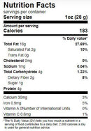 The Nutrition Facts of Ziyad Shelled Wheat
