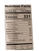 The Nutrition Facts of Ziyad Traditional Falafel 