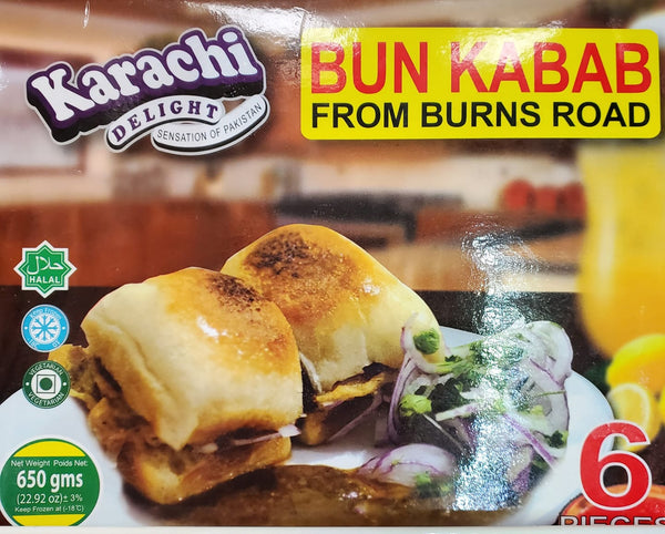 Karachi Delight Bun Kabab (From Burns Road) | MirchiMasalay