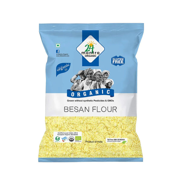 24 Mantra Organic Besan Flour MirchiMasalay