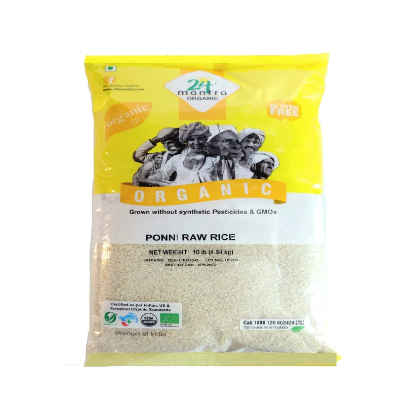 24 Mantra Organic Ponni Raw Rice MirchiMasalay