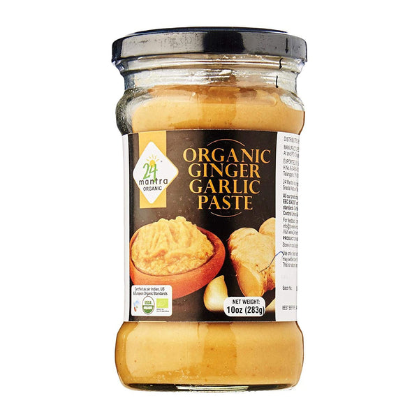 24 Mantra Organic Ginger Garlic Paste MirchiMasalay