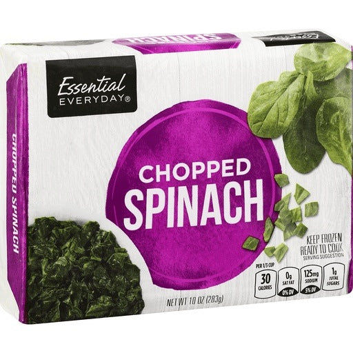 Essential Chopped Spinach Fresh Farms
