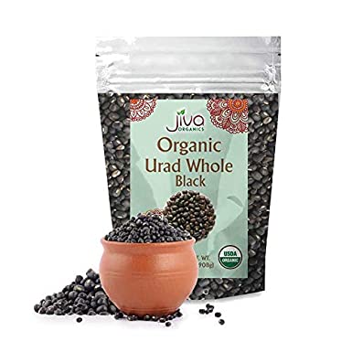 Jiva Organic Urad Whole Black MirchiMasalay