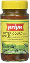 Priya Bittergourd Pickle (Without Garlic) MirchiMasalay