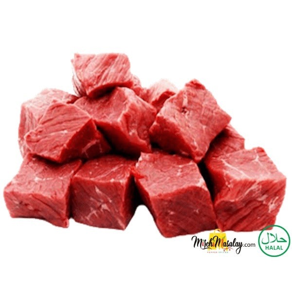 Halal Prime Beef Boneless Cubes (Beef Boti) MirchiMasalay