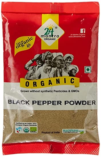24 Mantra Organic Black Pepper Powder MirchiMasalay