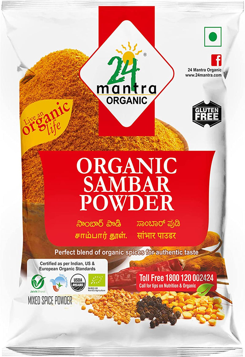 24 Mantra Organic Sambar Powder MirchiMasalay
