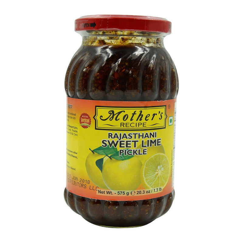 Mother's Recipe Rajasthani Sweet Lime Pickle MirchiMasalay
