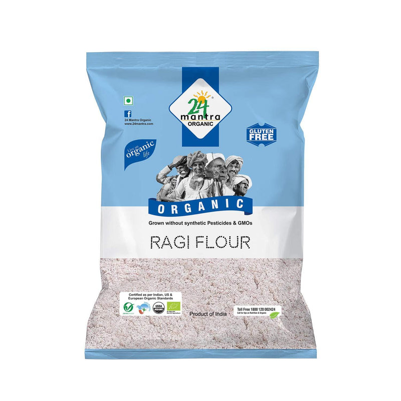 24 Mantra Organic Ragi Flour MirchiMasalay