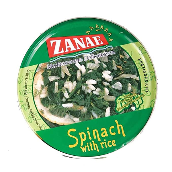 Zanae Spinach with Rice MirchiMasalay