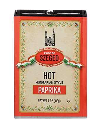 Pride of Szeged Hot Paprika Powder, Spicy Hungarian Style Seasoning Fresh Farms