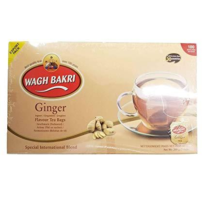 Wagh Bakri  Ginger (100 T-Bags) MirchiMasalay