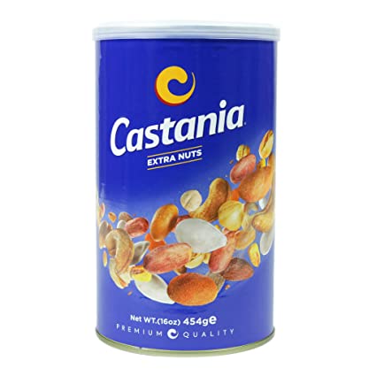 Castania Extra Mixed Nuts Can MirchiMasalay