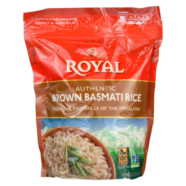 Royal Authentic Brown Basmati Rice MirchiMasalay