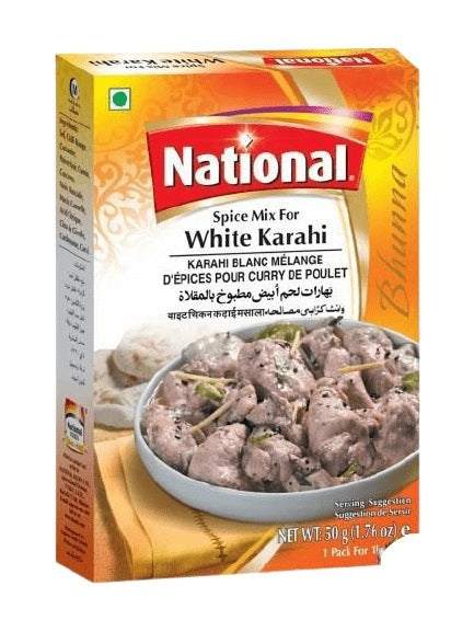 National White Karahi MirchiMasalay
