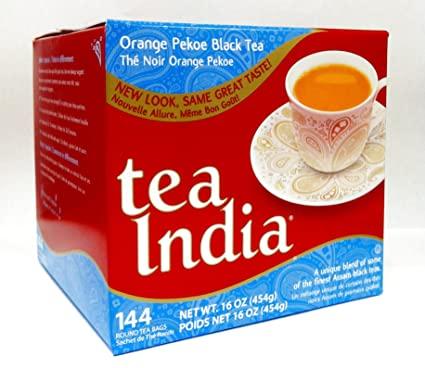 Tea India Orange Pekoe Black Tea - 144 Bags MirchiMasalay