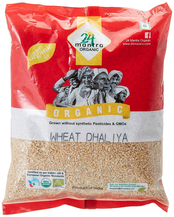 24 Mantra Organic Wheat Daliya MirchiMasalay