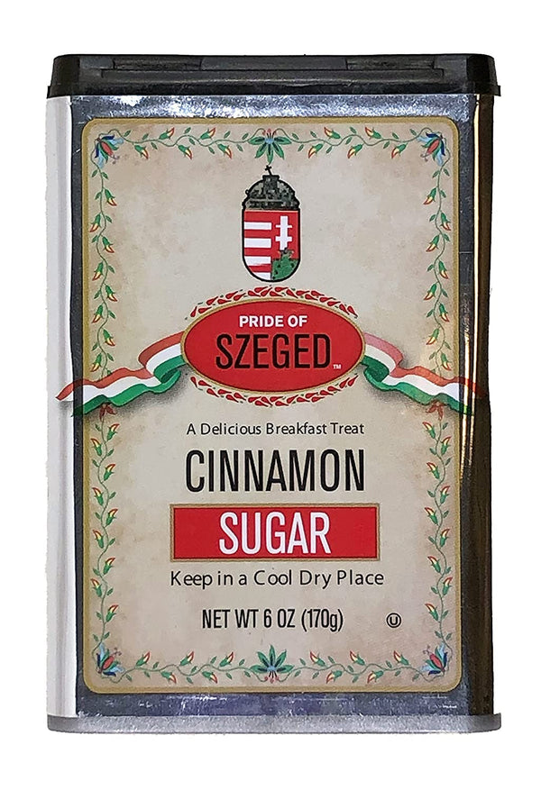 Pride of Szeged Cinnamon Sugar Shaker, Sift or Pour Top Openings Fresh Farms