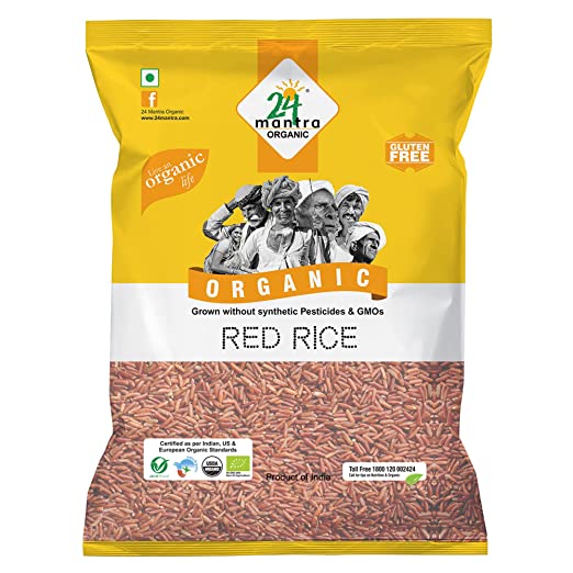 24 Mantra Organic Red Rice MirchiMasalay