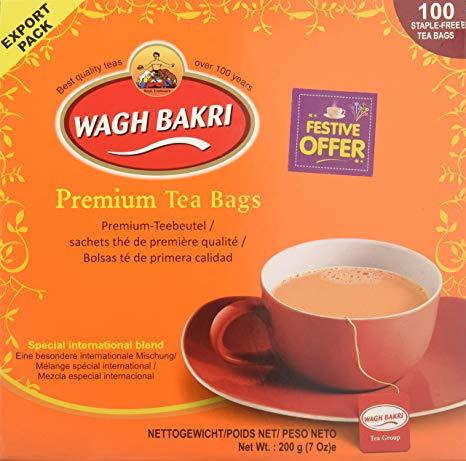 Wagh Bakri Premium (100 T-Bags) MirchiMasalay