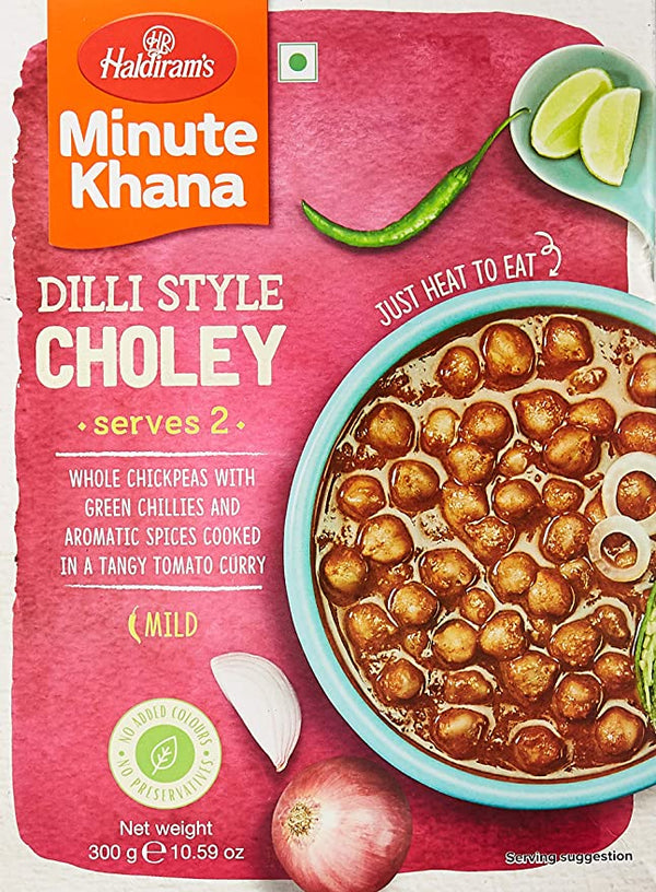 Haldiram's Dilli Style Choley Minute Khana MirchiMasalay