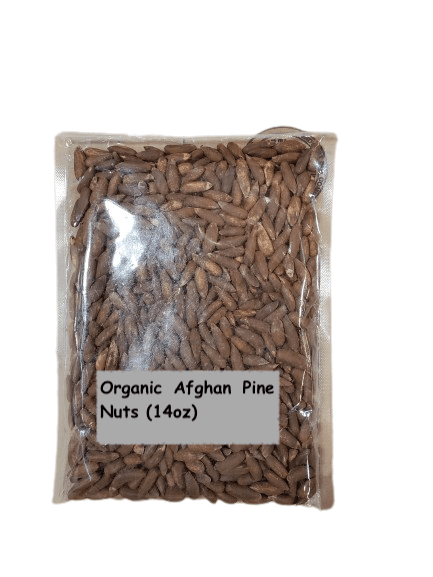 Organic Afghan Pine Nuts چلغوزا MirchiMasalay