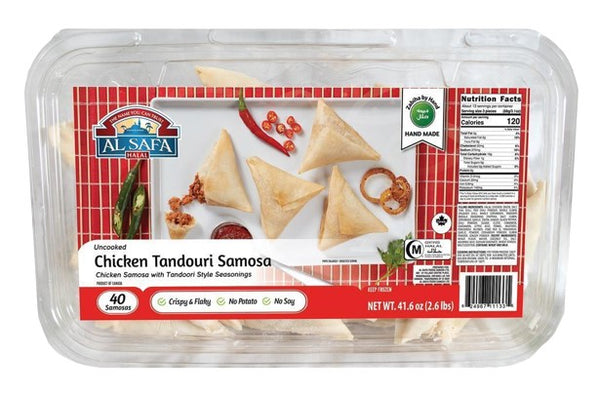 Al Safa Chicken Tandoori Samosa Family Pack (40pcs) | MirchiMasalay