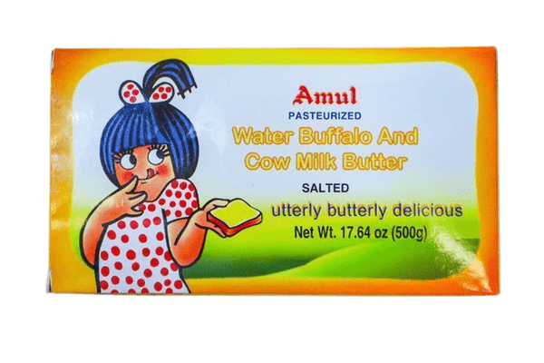 Amul Water Buffalo and Cow Milk Salted Butter | MirchiMasalay