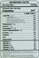 The Nutrition Facts of Ariana Premium Dried Figgs 