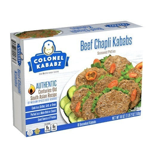 Colonel Kababz Beef Chapli Kabab | MirchiMasalay