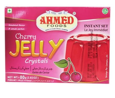 Ahmed Cherry Jelly Crystals ITU Grocers Inc.