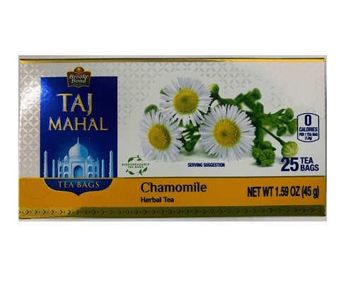 Taj Mahal Chamomile Tea Bags 25 Bags MirchiMasalay