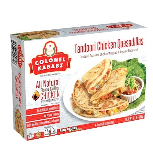 Colonel Kababz Tandoori Chicken Quesadillas | MirchiMasalay