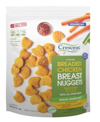 Crescent Foods Chicken Breast Nuggets, Fully cooked MirchiMasalay