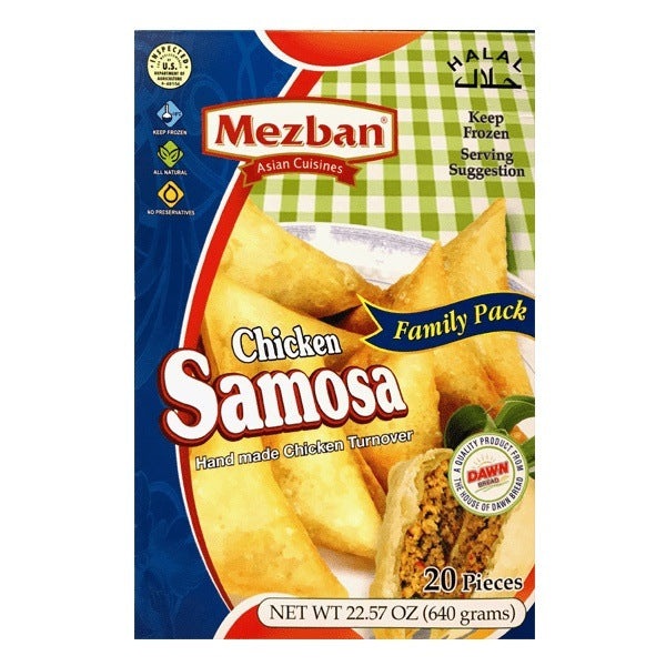 Mezban Chicken Samosa Family Pack | MirchiMasalay